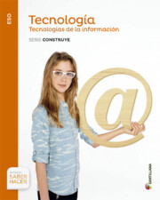 Portada de Tecnologia Tic Serie Construye Ed 2015 4º Secundaria