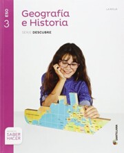 Portada de Geografia E Historia 3º Eso la Rioja Ed 2015