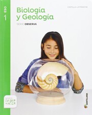 Portada de Biologia y Geologia 1º Eso Castilla la Mancha Ed 2015