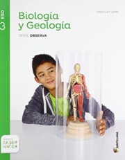 Portada de Biologia y Geologia 3º Eso Ed 2015 Castilla Leon