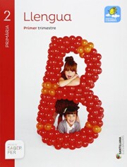 Portada de Llengua 2º Primaria Saber Fer Mochila Ligera Ed. 2015 Catala