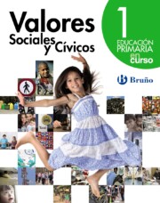 Portada de En Curso Valores Sociales y Civicos 1 Primaria