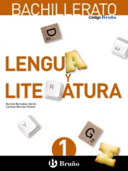 Portada de Codigo Bruño Lengua y Literatura 1º Bachillerato Mec