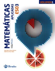 Portada de Codigo Bruño Matematicas Aplicadas 3 Eso – 3 Volumenes Mec