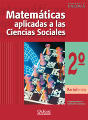 Libro Exed Matematicas Aplicadas a las Ciencias Sociales 2º Bachillerato (2002)