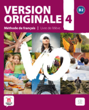 Portada de Version Originale 4 B2 Libro del Alumno + Cd
