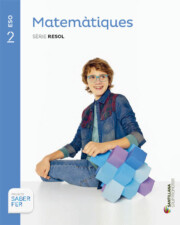 Portada de Matematiques. SÈrie Resol 2º Secundaria Catala Ed 2015