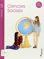 Portada de Ciencias Sociales + Atlas 5º Primaria  Valencia