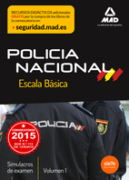 Libro Escala Basica De Policia Nacional. Simulacros De Examen 1 (2015)