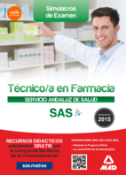 Libro Tecnico en Farmacia del Servicio Andaluz De Salud. Simulacros De Examen