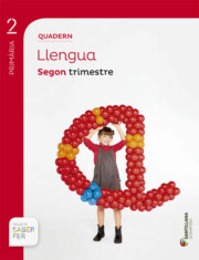 Portada de Quadern Llengua 2º Primaria Segundo Trimestre Saber Fer