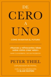 Portada de De Cero a Uno: Como Inventar el Futuro