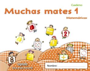 Libro Muchas Mates 1. Educacion Infantil  3/5 (2011)