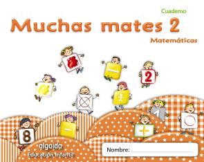 Libro Muchas Mates 2. Educacion Infantil  3/5 (2011)