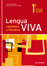 Portada de Lengua Viva 1º Eso