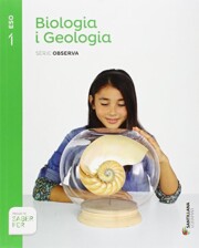 Portada de Biologia y Geologia 1º Secundaria Valenciano Ed 2015