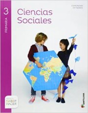 Portada de Ciencias Sociales 3º Primaria Madrid + Atlas Cast Ed 2014