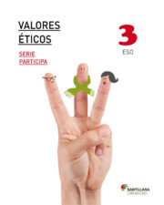Portada de Valores Eticos 3º Secundaria Gallego Ed 2015