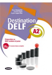 Portada de Destination Delf A2. Livre + Cd-rom