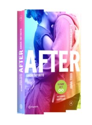 Portada de Pack After 4 + Funda Impermeable Movil