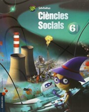 Portada de CiÈncies Socials 6º Primaria Proyecto Superpixeolis Ed 2015