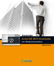 Portada de Aprender Autocad 2013 Avanzado con 100 Ejercicios Practicos