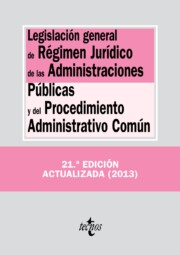 Portada de Legislacion General De Regimen Juridico De las Administraciones P Ublicas y del Procedimiento Administrativo Comun