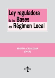Portada de Ley Reguladora De las Bases del Regimen Local