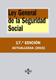 Portada de Ley General De la Seguridad Social