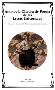 Portada de Antologia Catedra De Poesia De las Letras Universales