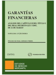 Portada de Garantias Financieras