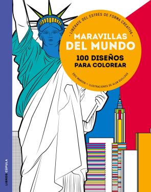 Libro Maravillas del Mundo: 100 Diseños para Colorear (2016)