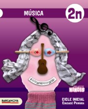 Portada de Ninois 2º Educacion Primaria Musica. Llibre De L Alumne Catalunya / Illes Balears