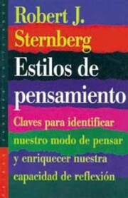 Portada de Estilos De Pensamiento: Claves para Identificar Nuestro Modo De P Ensar y Enriquecer Nuestra Capacidad De Reflexion