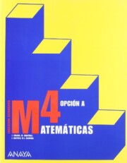 Portada de Matematicas 4 A. Educacion Secundaria Obligatoria Segundo Ciclo