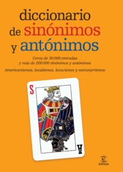 Portada de Diccionario De Sinonimos y Antonimos