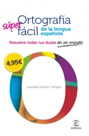 Portada de Ortografia Super Facil De la Lengua Española