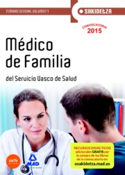 Portada de Medico De Familia De Osakidetza-servicio Vasco De Salud. Temario General Vol.1