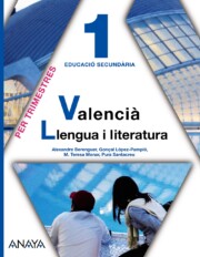 Portada de Valencia: Llengua I Literatura 1