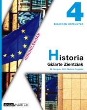 Portada de Historia 4. Educacion Secundaria Obligatoria – Segundo Ciclo 4º