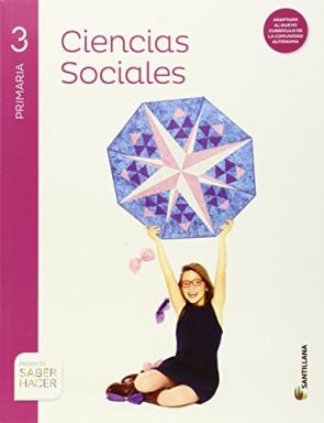 Libro Ciencias Sociales 3º Primaria + Atlas Saber Hacer Mec Ed 2015 (2015)