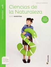 Portada de Ciencias Naturales 1º Primaria Saber Hacer