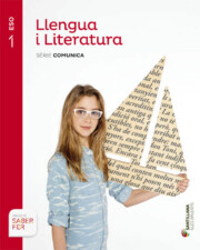 Portada de Llengua 1º Secundaria  Baleares Catalan Ed 2015