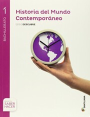 Portada de Historia Mundo Contemporaneo 1º Bachillerato Ed. 2015