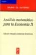 Libro Analisis Matematico para la Economia Ii (2003)
