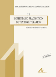 Portada de Comentario Pragmatico De Textos Literarios