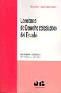Libro Lecciones De Derecho Eclesiastico del Estado (3ª Ed.) (2004)
