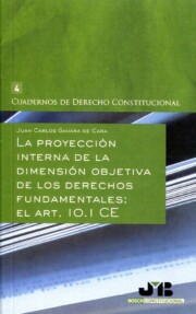 Libro Proyeccion Interna De la Dimension Objetiva De los Derechos Funda Mentales: el Art. 10.1 Ce (2011)