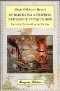 Libro De Barcelona a Filipinas: Impresiones De un Viaje en 1898 (2009)