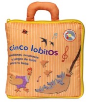 Libro Cinco Lobitos (libro De Tela + Cd + 1 Sonajero) (2012)